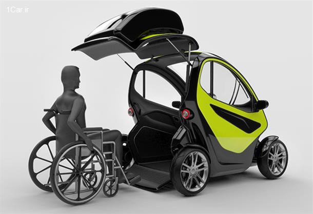 خودرویی برای معلولین (ویدئو)